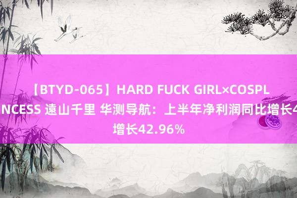 【BTYD-065】HARD FUCK GIRL×COSPLAY PRINCESS 遠山千里 华测导航：上半年净利润同比增长42.96%