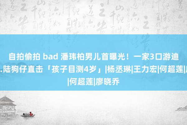 自拍偷拍 bad 潘玮柏男儿首曝光！一家3口游迪士尼…陆狗仔直击「孩子目测4岁」|杨丞琳|王力宏|何超莲|廖晓乔